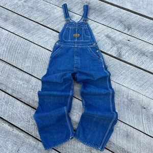 Vintage 80s Sanforized Bib Overalls
